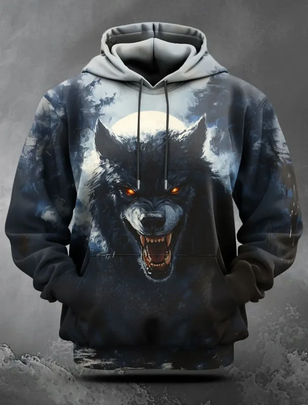 Halloween Men's Graphic Hoodie Pumpkin Prints Classic Casual 3D Pullover Holiday Fashion Hoodies Thin Style Long Sleeve Hooded — image 18