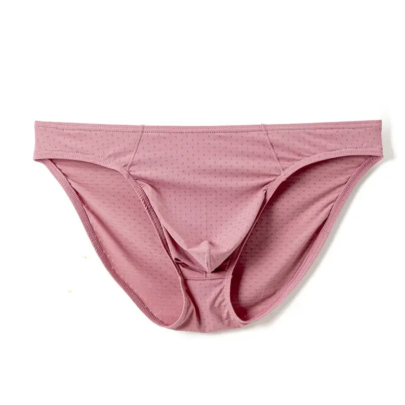 Quick Dry Briefs for Men Sexy Underwear Big U Pouch Mens Briefs Underpants Mesh Breathable Ropa Interior Hombre Slips Cuecas — image 7