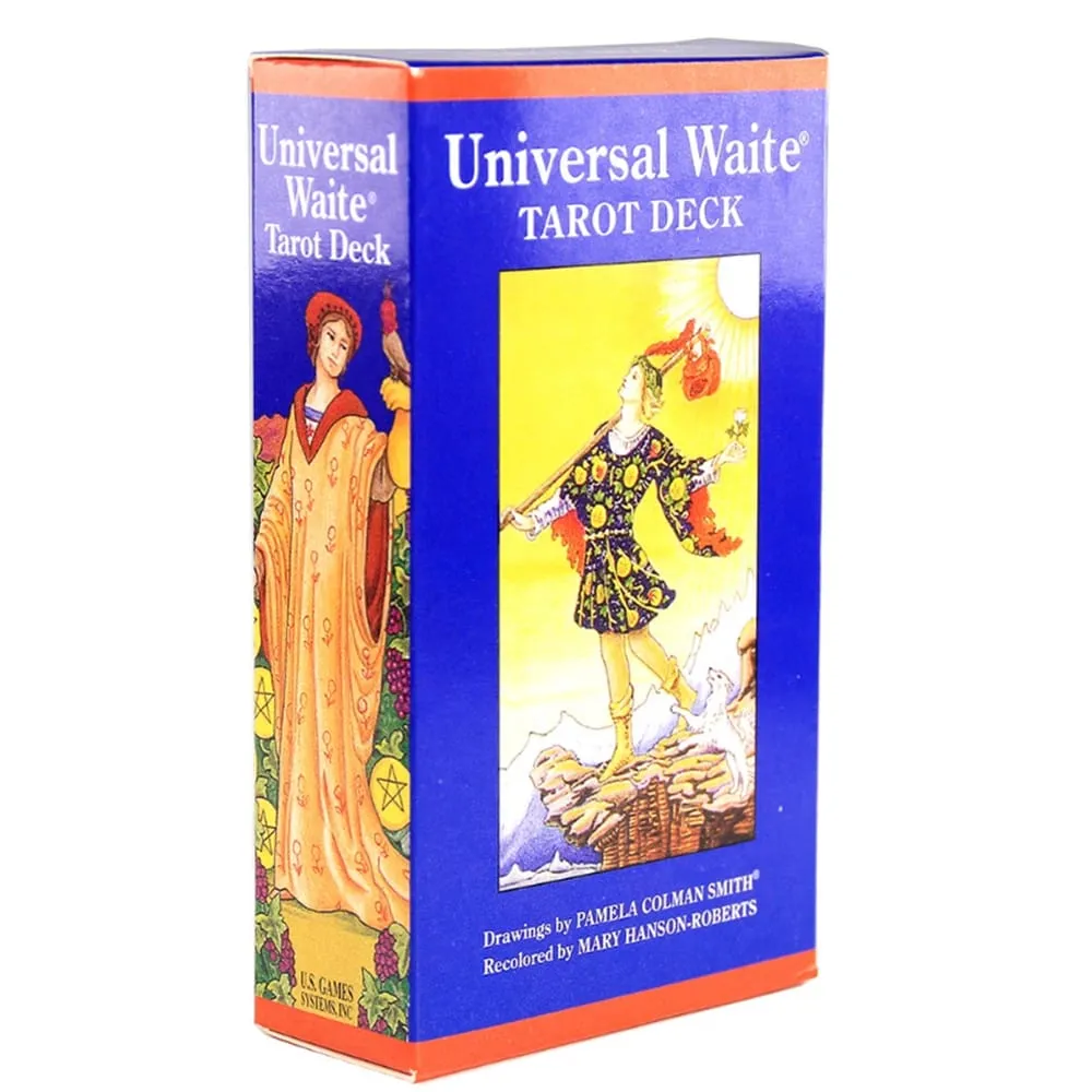 Baralho de tarô Rider Waite, venda quente de cartas de adivinhação para uso pessoal, baralho de tarô completo em inglês e espanhol, baralho para meninas, jogo de tabuleiro — image 8