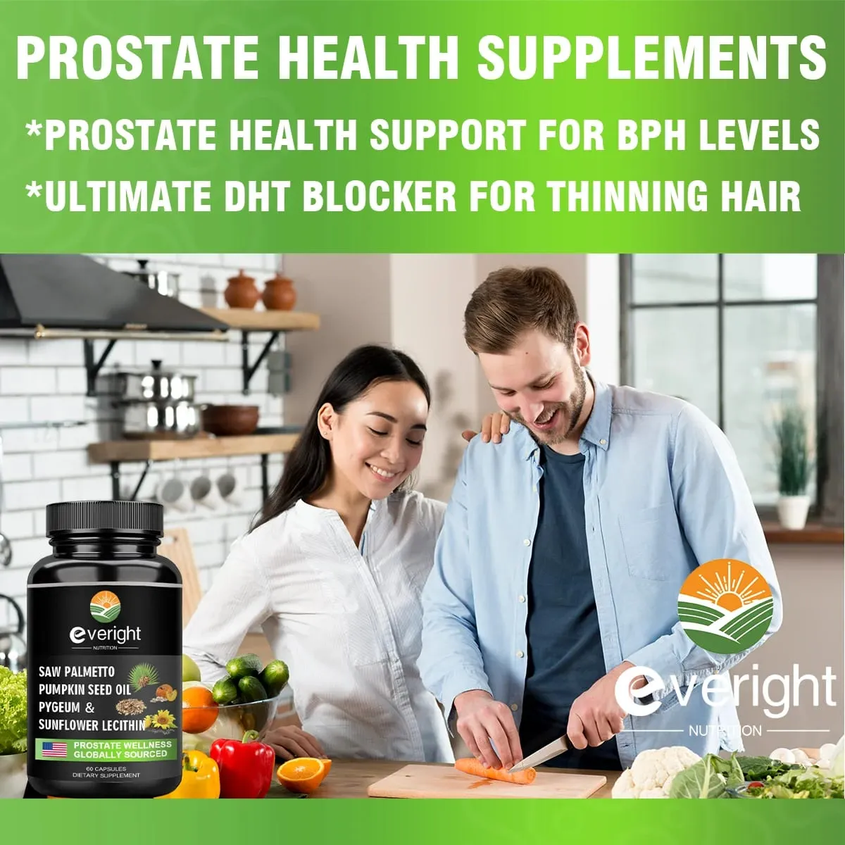Multivitamin for Men Supplement Immune System Health Support with Vitamin A B12 C & D Daily Nutritional Support Non-GMO — image 6