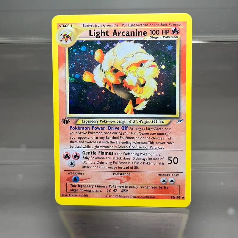 PKM Single Cards 1st Edition 1996 Raichu Charizard Dragonite PTCG Foil Cards Game Collection PKM Proxy Cards — image 19