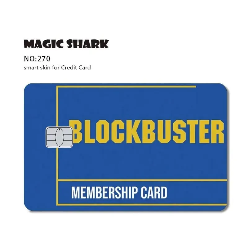 Magic Shark Dog Meme Hunter Snake Stonks 3M Matte PVC Front Sticker Film Cover Skin for Bank Debit Credit Card — image 10
