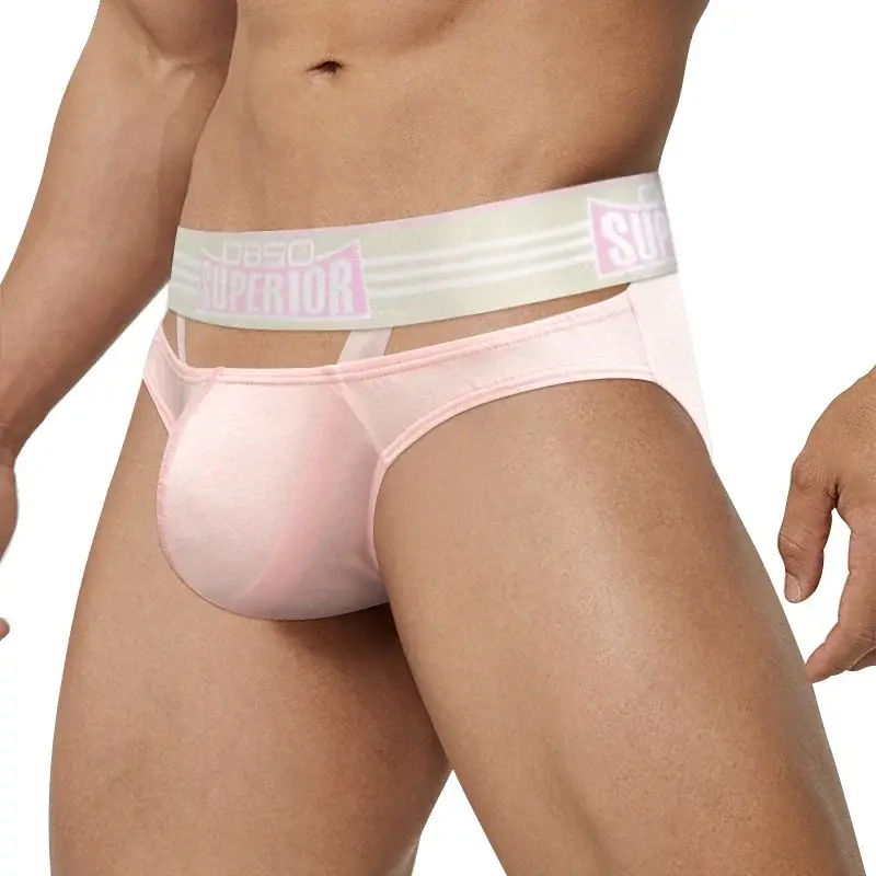 Men's Underwear Men Sexy Briefs Jockstrap Pouch Cuecas Man Cotton Sissy Panties Thongs Male Underpants Gay Slip Homme Srting — image 5