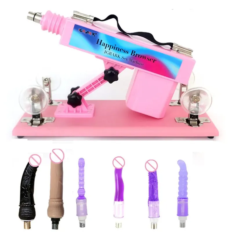 Automatic Retractable Sex Machine With Dildo Penis Anal Plug Female Vibrator Erotic Sexy Toys for Couples Men Women Adult Games — image 11