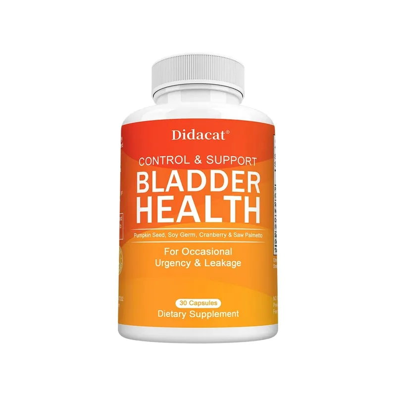 Bladder Control - with Cranberry Pumpkin Seed Extract - Urinary Tract Health Supports Healthy Urination - 120 Capsules — image 8