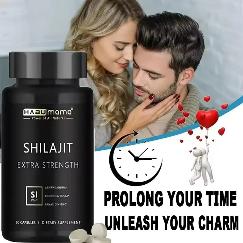 Shilajit Capsule 100% Pure Non-GMo Supports Reproductive Health Natural Energizer — image 6