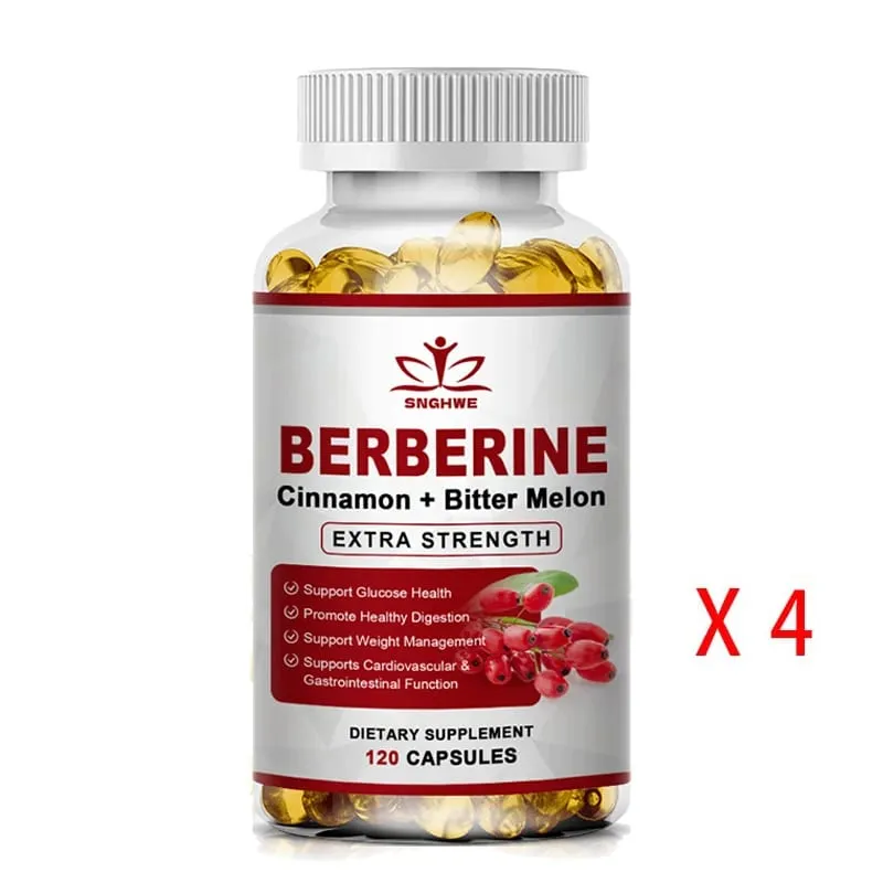 Berberine Supplement High Potency with Ceylon Cinnamon - Immune System Cardiovascular & Gastrointestinal Function - Berberine H — image 13