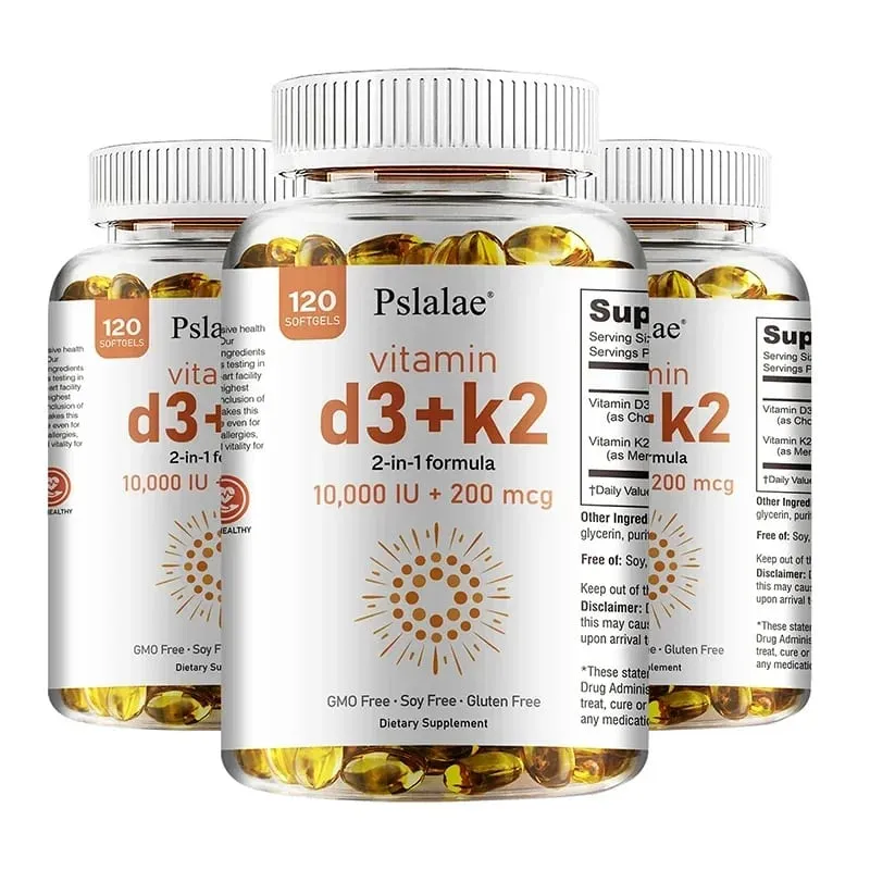 Vitamin D3 with K2 - Immune Support Healthy Muscle Function and Bone Health for Heart Joint Health — image 10