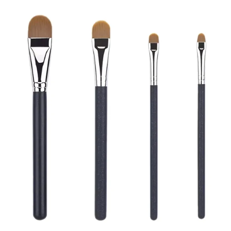 Ultra-thin Foundation Concealer Brushes 4-type Sizes Professional Liquid Foundation Cream Soft Hair Makeup Brush Make Up Tools