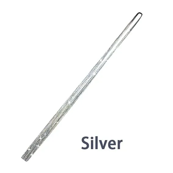 47 Inches Shiny Hair Tinsel 200 Strands/Pack Sparkle Glitter Hair Extensions Tool for Braiding Women Girls Hair Accessories — image 16