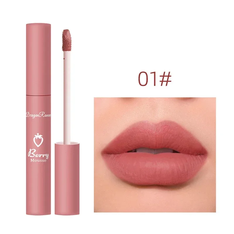12 Colors Liquid Lipstick Nude Matte Sexy Waterproof Long Lasting Lip Gloss Moisturizing Velvet Non-stick Cup Lip Glaze Makeup — image 8