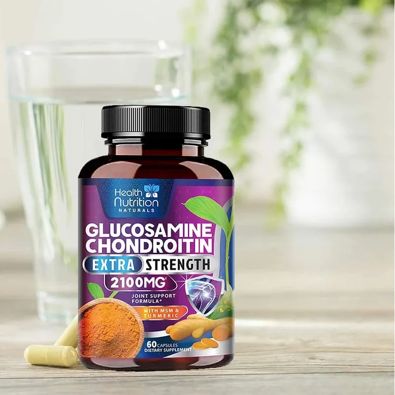 Glucosamine Chondroitin Turmeric MSM Triple Strength Joint Support 2100mg — image 6