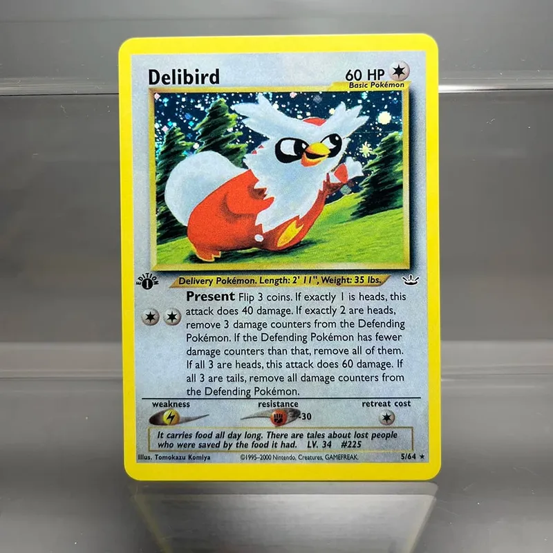 PKM Foil Cards Houndour Celebi Houndoom 1st Edition 1996 Single Cards Game Collection Cards PTCG Proxy Cards — image 24