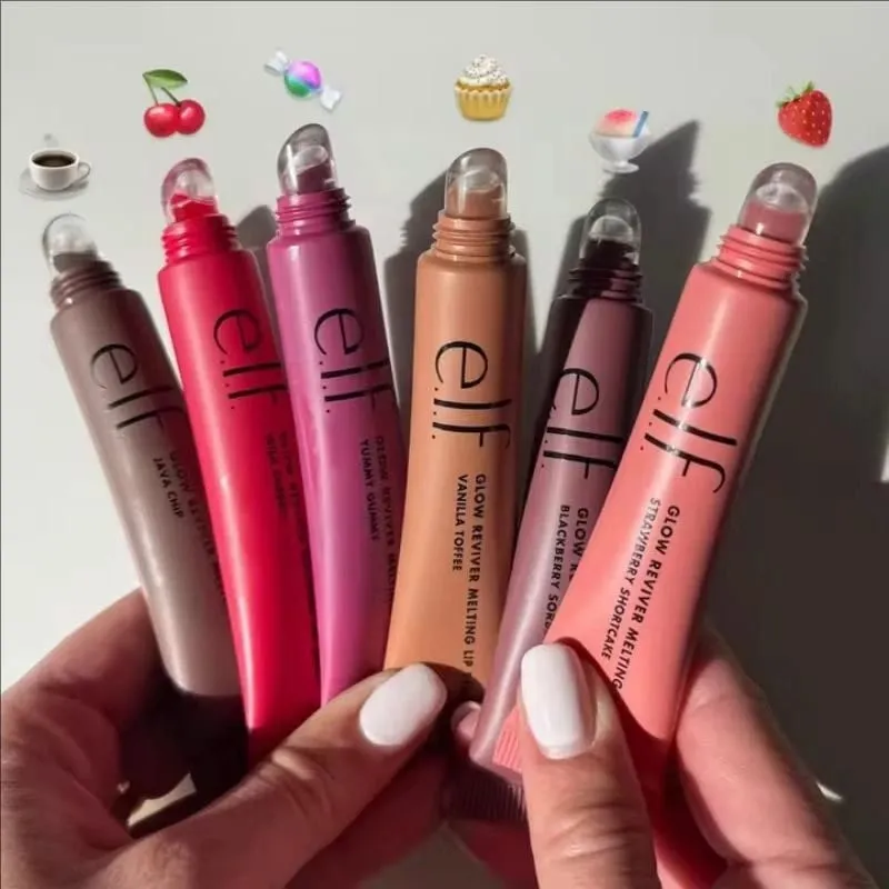 Elf Lip Balm Tinted Lip Gloss Lightweight Hydrating Nourishing Repairing Improve Lip Lines Dryness Create Naturally Lips Makeup — image 4
