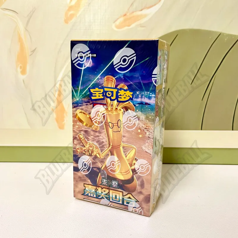 Pack de gemmes pokemon Violet écarlate Original Vol6, boîte fine TCG, cartes de combat à collectionner, Version chinoise simplifiée, jouets, cadeau