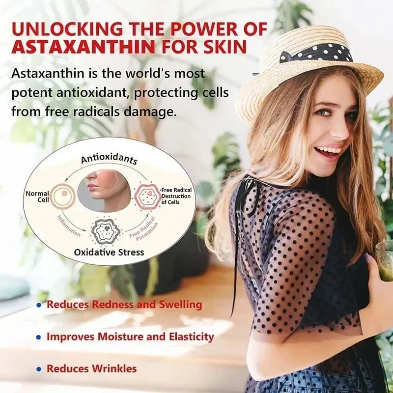 Astaxanthin 24mg - Natural Antioxidant To Helps Maintain Healthy Eyes Joints and Internal Circulation Boosting Energy Levels — image 4