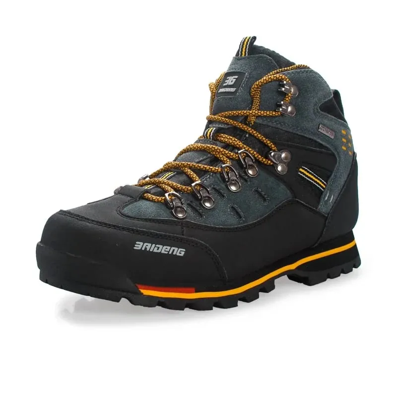 Hiking Shoes Men Winter Mountain Climbing Trekking Boots High Quality Outdoor Fashion Casual Snow Boots Non-slip Luxus Shoes
