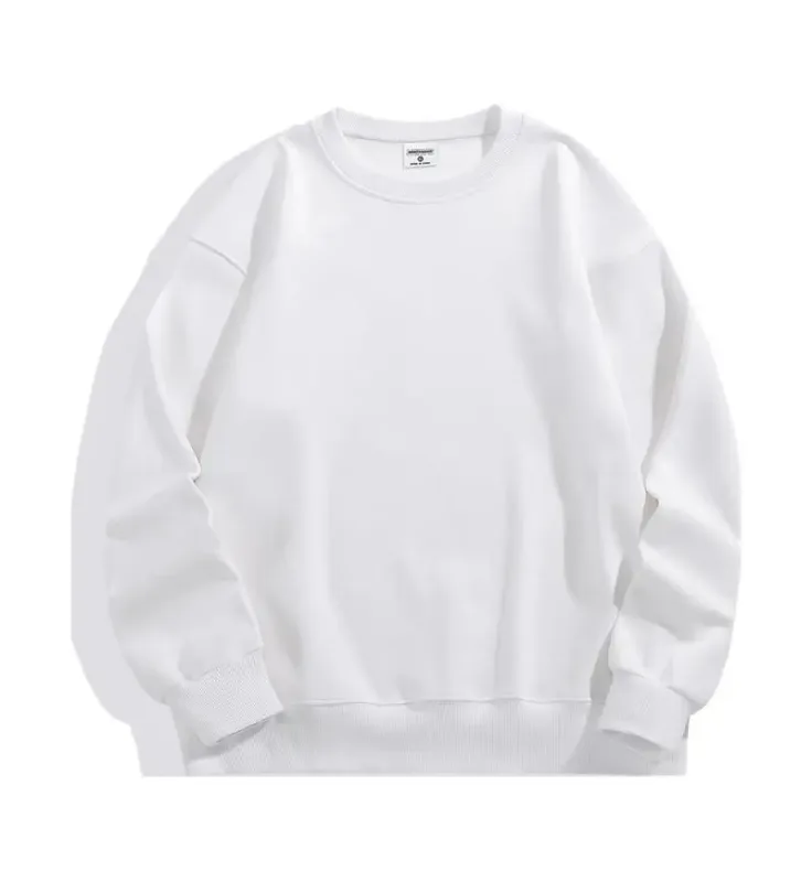 DIY Custom Logo 500GSM Heavy Weight Men's Hoodies New Autumn Winter Thick Cotton Men Top Solid Color Hoodies Sweatshirt Pullover