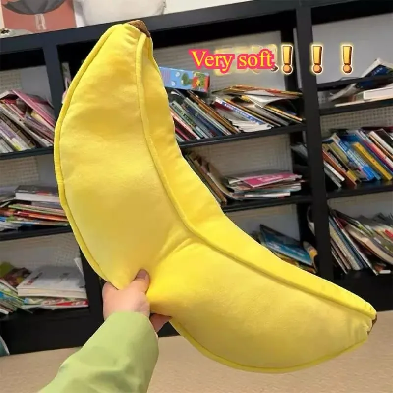 Banana pillow creative comfortable bedside cushion sleeping long birthday gift plush toy — image 6