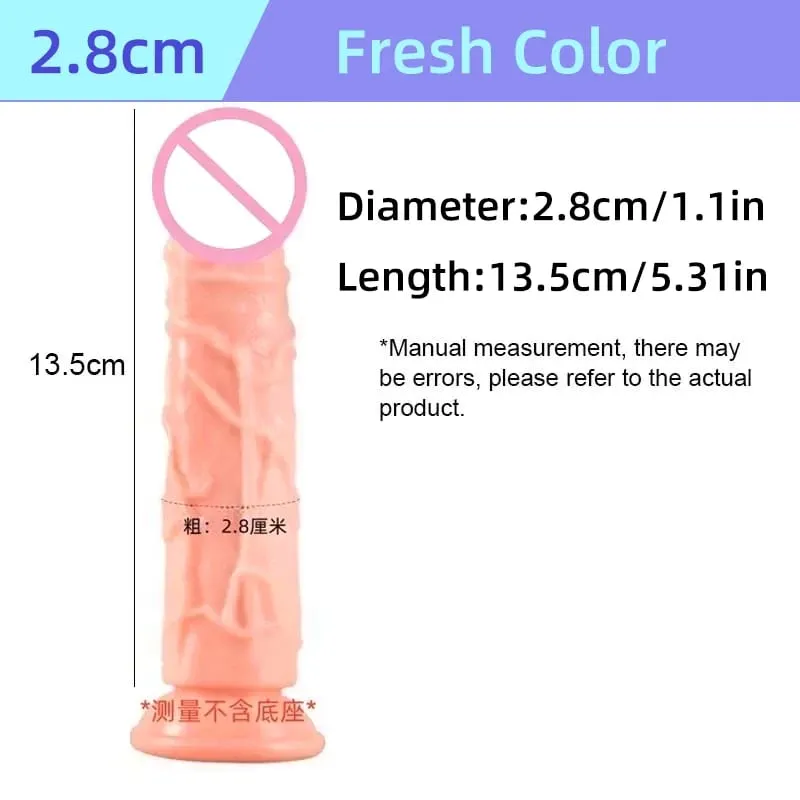 Transparent Soft Jelly Dildo Realistic Fake Dick Penis Suction Cup Dildo Realistic Sex Toys For Lesbian Women Female Masturbator — image 15