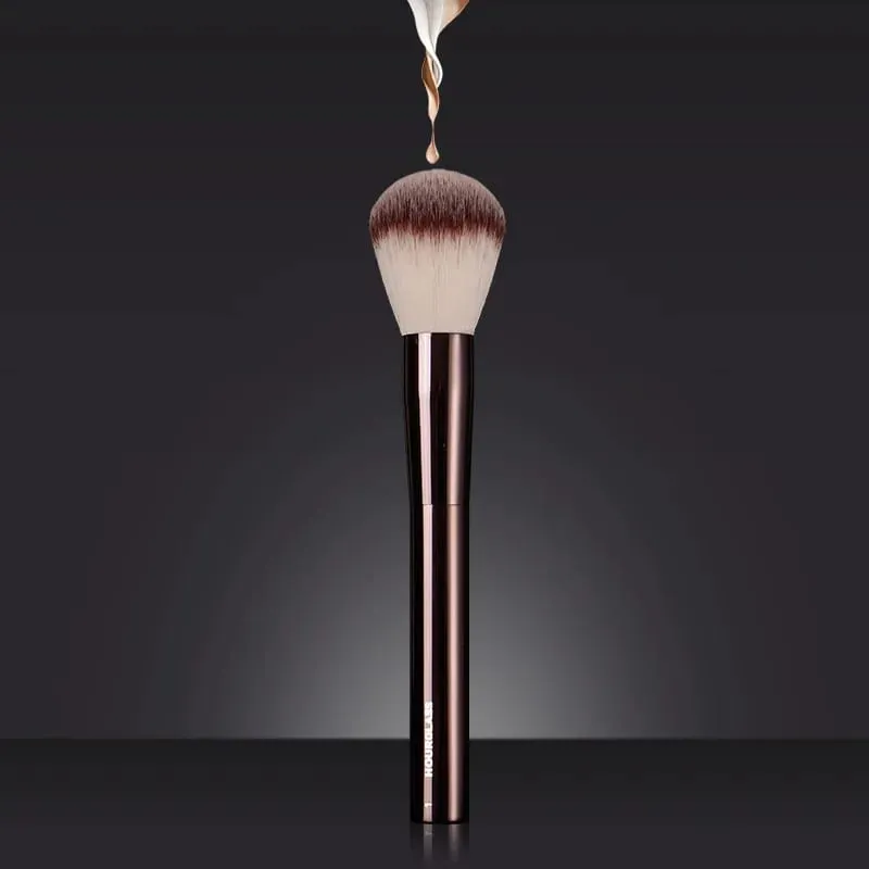 1pc HG Pro Foundation retra Makeup brushes Powder contour Blusher Make up brush metal handle Highlight Bronzer high end No box — image 24