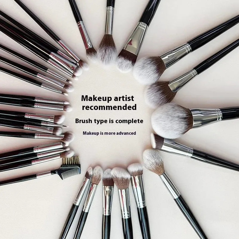 30pcs Makeup Brushes Kits High-end Eyeshadow Eyeliner Powder Blush Liquid Foundation Brush Professional Make up Tools Face Eye — image 4