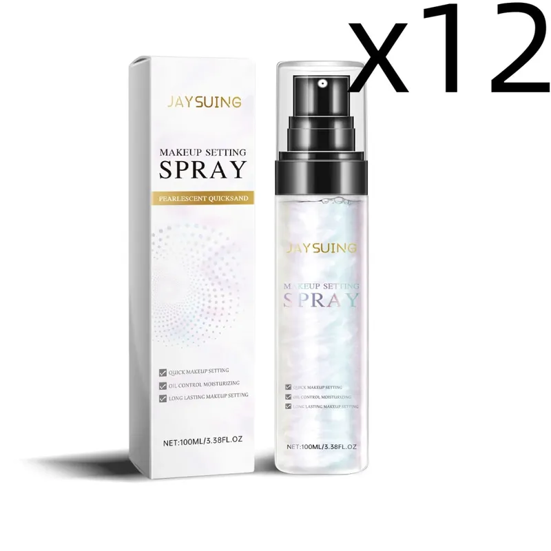 Jaysuing Makeup Setting Spray Lasting Makeup Hold Oil Control Quickly Drying Brighten Skin Tone Natural Lock Makeup Fixer Spray