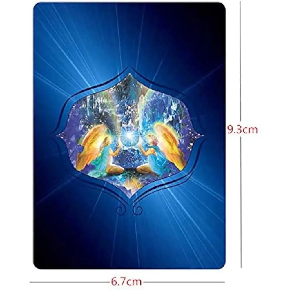 Crystal Angels Oracle Laser Cards 44 Pcs Cards 9.3*6.7cm — image 4
