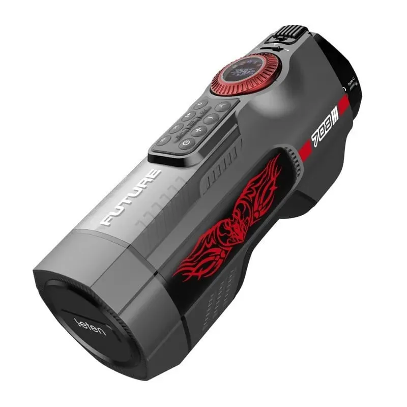 Leten Recharged 708 Male Masturbator Automatic Heated Sucking Machine Telescopic Vagina Pussy Masturbation Cup 18 Men Sex Toys — image 1