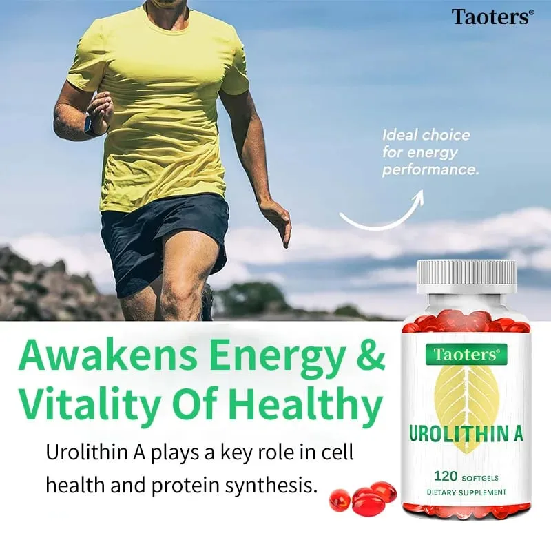 Urolithin A Capsules -2000 mg 120 Capsules for Advanced Cellular Health and Vitality Healthy Aging