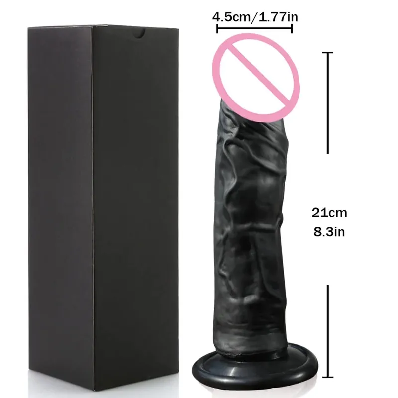 Realistic Silicone Dildo with Suction Cup G-Spot Anal Dildos Strapon Dick Anal Plug Masturbator Adult Sex Toys for Women 딜도