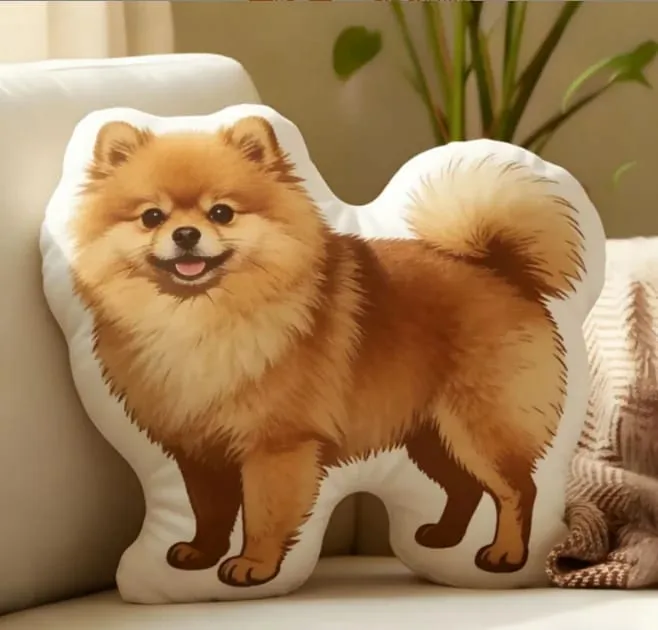 3D printed simulation dog pillow funny pet shaped pillow living room bedroom soft decoration personalized holiday gift — image 19
