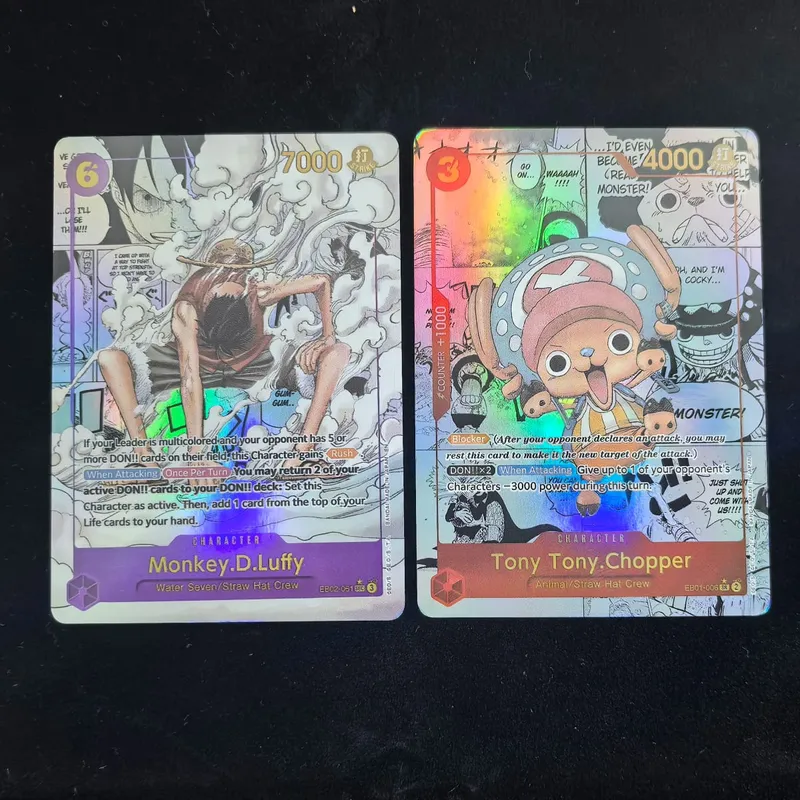 22Pcs/Set OP01-OP11 OPCG ONE PIECE Collection Card Roronoa Zoro Monkey D. Luffy Sabo Nami GOLD.ROGER DIY English Version Gift — image 35