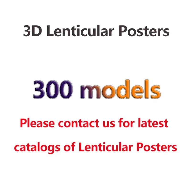 Wholesale Dropshipping Anime 3D Lenticular Posters Dragon Ball Z One Piece Print for Room Decor (Without Frame)
