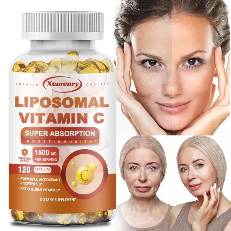 Liposomal Vitamin C - Supports Antioxidant and Nutrient Absorption Energy Supplement and Promotes Immune Health — image 1