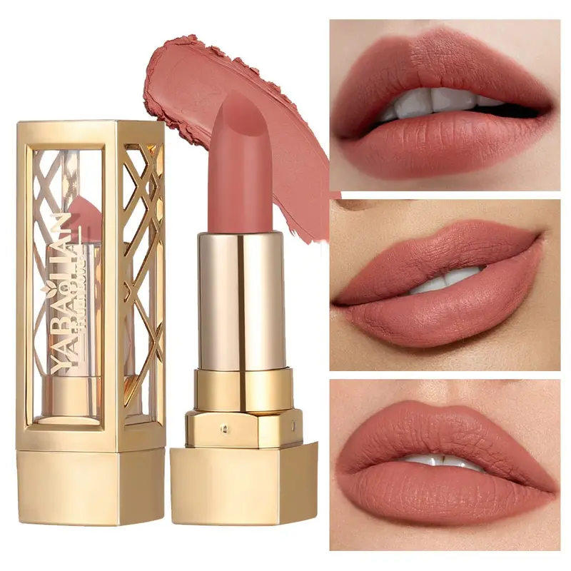 Non Stick Cup Cream Lipstick Long Lasting Lip Gloss Matte Lip Gloss Waterproof And Easy To Apply Makeup — image 1