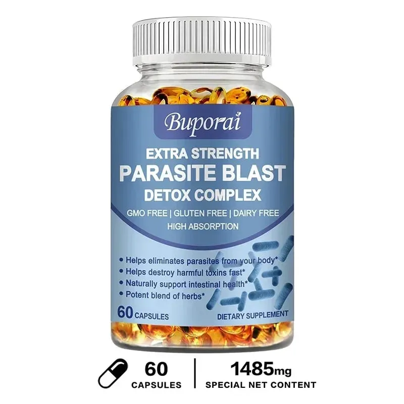 Parasite Blast Detox Complex - Eliminate Parasites Cleanse The Intestines and Improve Digestion — image 9