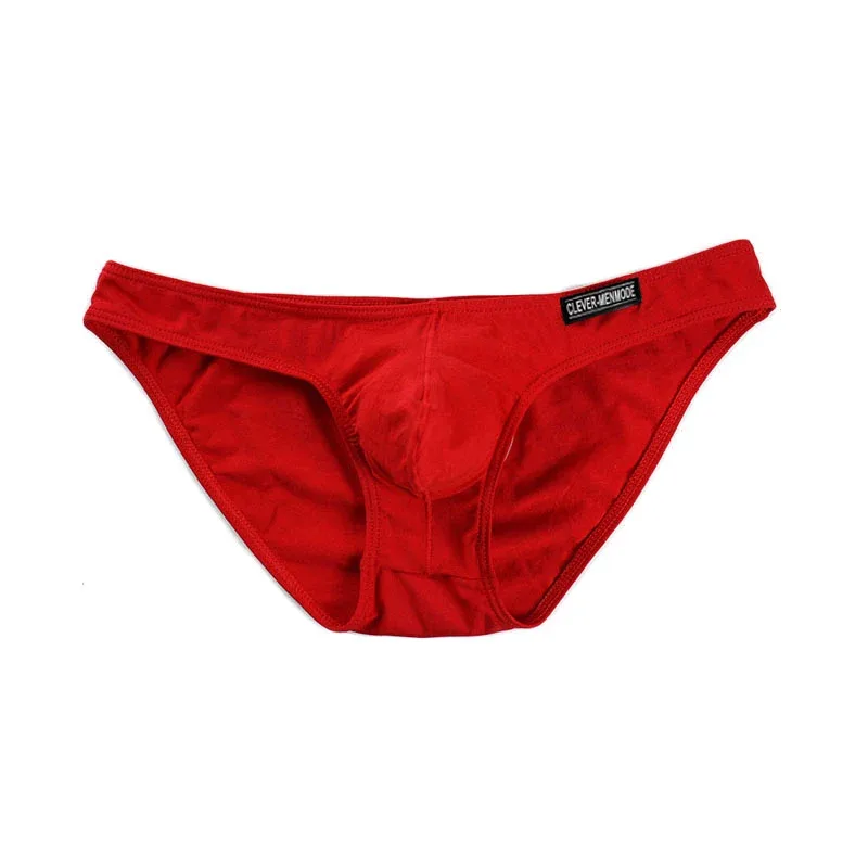 Slips Ultra-fins pour hommes, sous-vêtements Sexy, taille basse, Mini Bikini, sous-vêtements doux, culottes confortables pour la maison