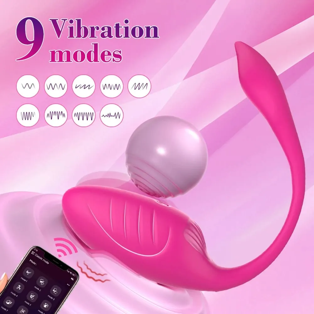 G Spot Vibrators Long Distance App Bluetooth Control Panty Vibrating Egg Clit Anal Massager Sex Toys for Women Sexual Stimulator