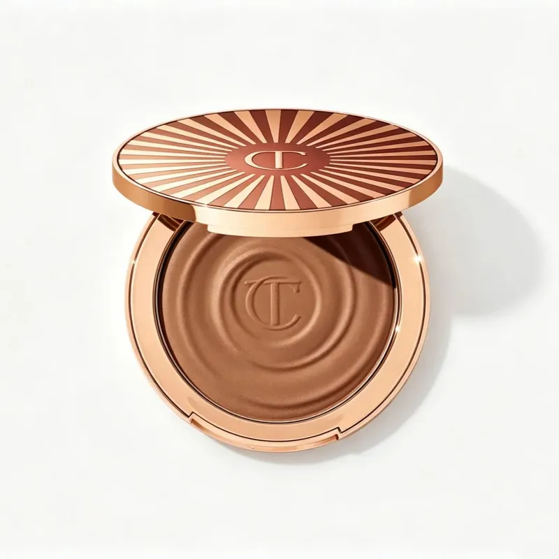 Charlotte Tilbury Setting Spray 16H Waterproof Weightless&Contour Wand Blendable Buildable&12Pan Eyeshadow Intensely Pigmented