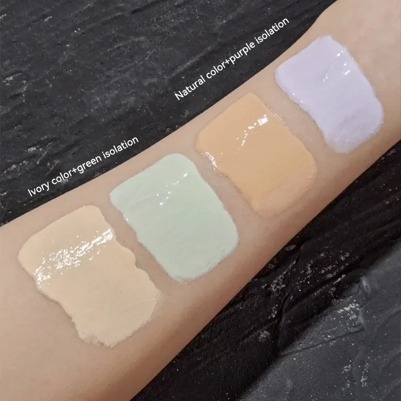Base and makeup set 4-piece combo pack concealer foundation primer loose powder light makeup for a natural look — image 7