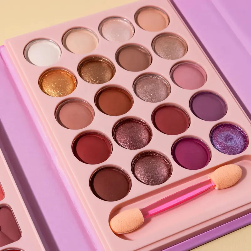 Professional Multifunctional All-in-One Makeup Palette with Matte Shimmery Lipstick Blush Contour Highlighter Makeup Cosmetics