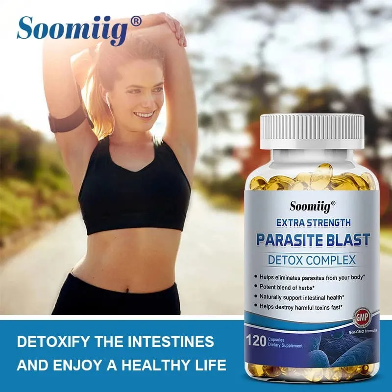 Parasite Express - Natural Gut Health Supplement That Cleanses The Colon Detoxifies and Cleanses Boosts Liver Immunity