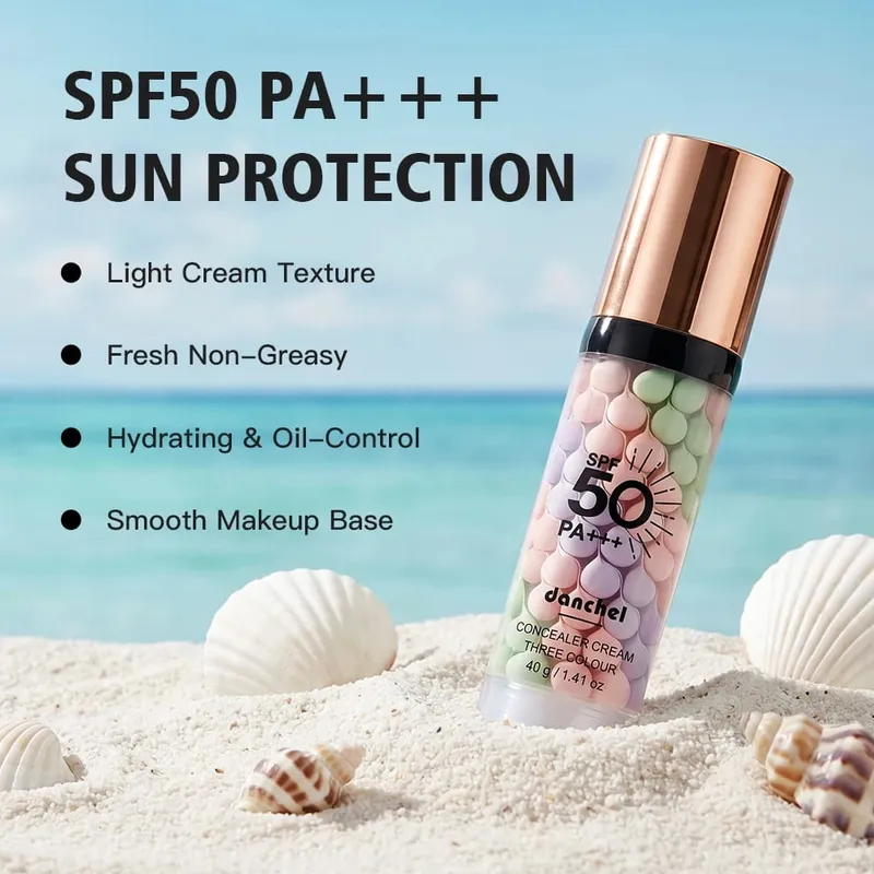 Pre Makeup 5-delt sæt Primer Isolation Cream Concealer Plate Essence Setting Spray Long Hold Makeup Moisturizing Pre Makeup Kit — image 3