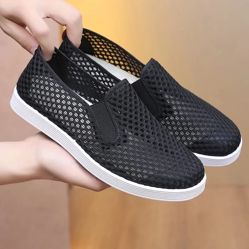 ​Men's Casual Sneakers Summer Breathable Mesh Lightweight Cheap Free Shipping Shoes​