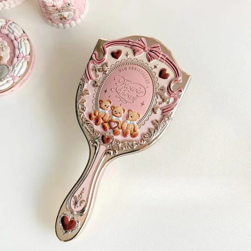 Flower Knows Handheld Makeup Mirror Air Cushion Comb All Series Relief Pattern Limited Color Makeup Tool Kit — image 6