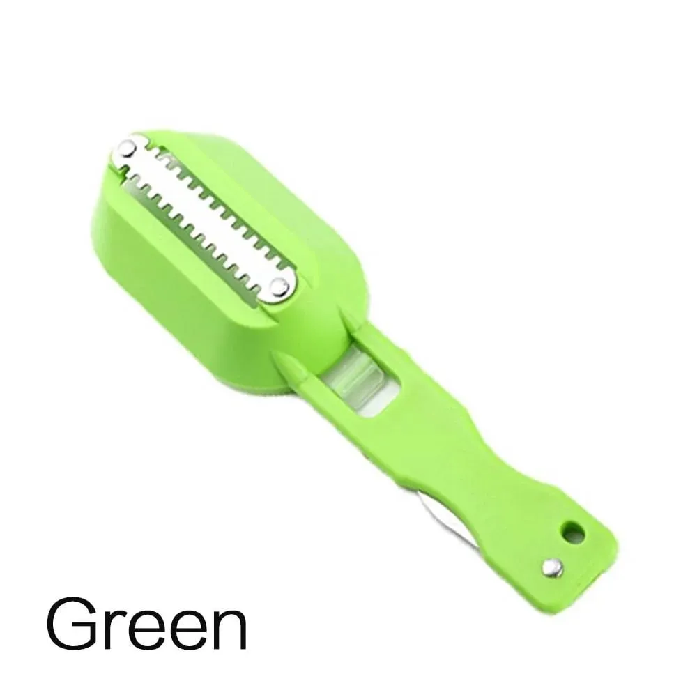 Multifunction Scraping Fish Scale Brush Disassembly Fish Knife Quickly Cleaning Fish Scales Home Kitchen Tool — image 8