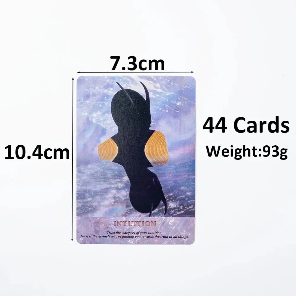 Pearl Wisdom Oracle Deck 10.4*7.3cm 44 Cards Delve Into The Ethereal Visuals Guiding You To Discover Deeper Significance — image 3