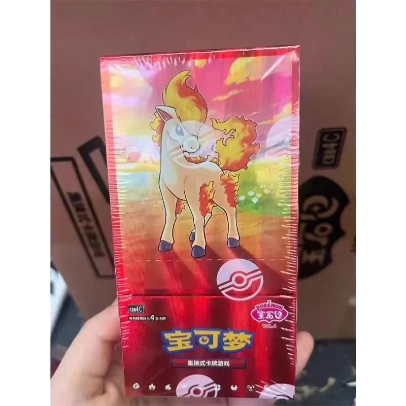 Pek Permata Pokemon Asli Vol 5 Kotak Penggalak PTCG Ringkas Pek Permata PTCG Cina Cina Vol 4 3 2 1 Gempack 4 Permata Pakc Vol. 4