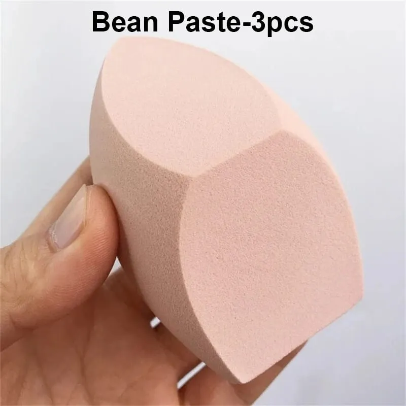 3pcs Big Size Makeup Sponge Puff Foundation Cosmetic Puff Wet And Dry Dual Use Soft Makeup Foundation Sponge Puff Make Up Puffs — image 7
